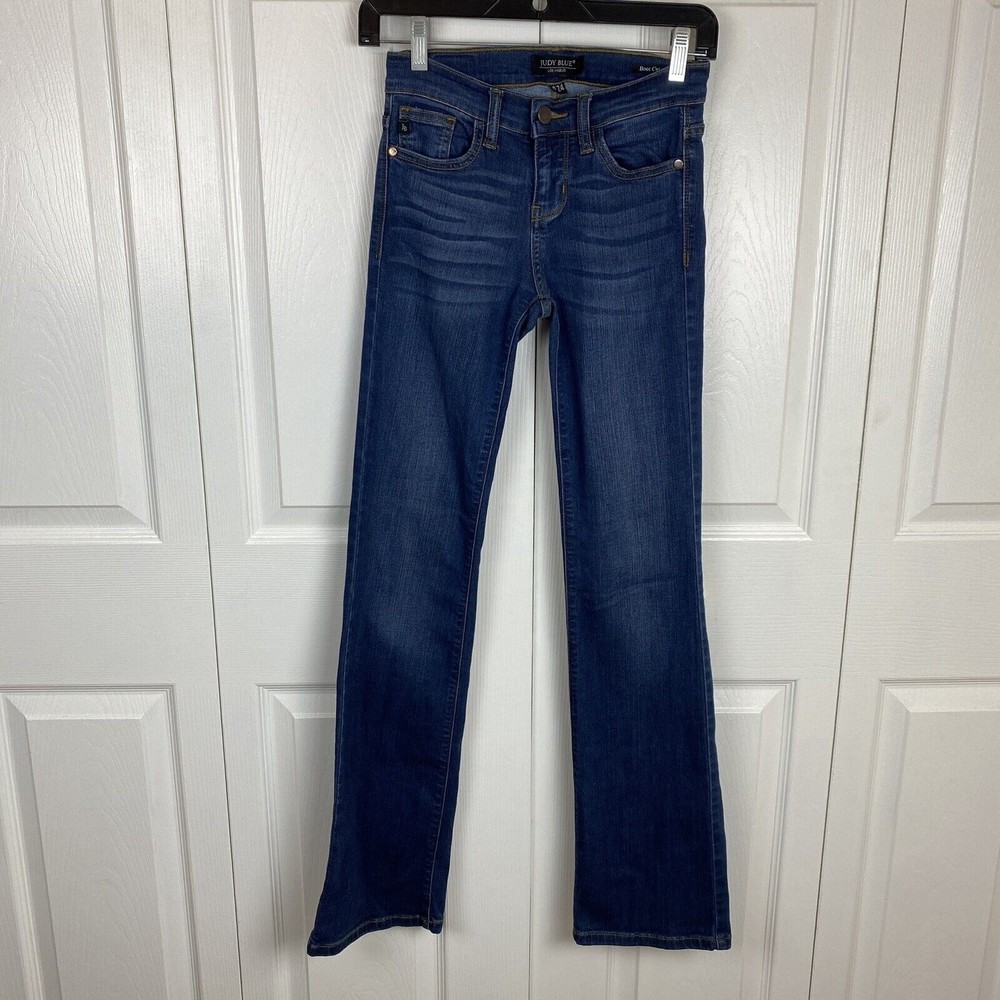 Judy Blue Size 24 Boot cut Jeans Denim Blue Medium Wash Mid Rise